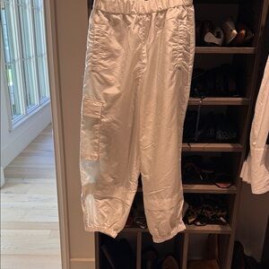 Tibi nylon cargo jogger
